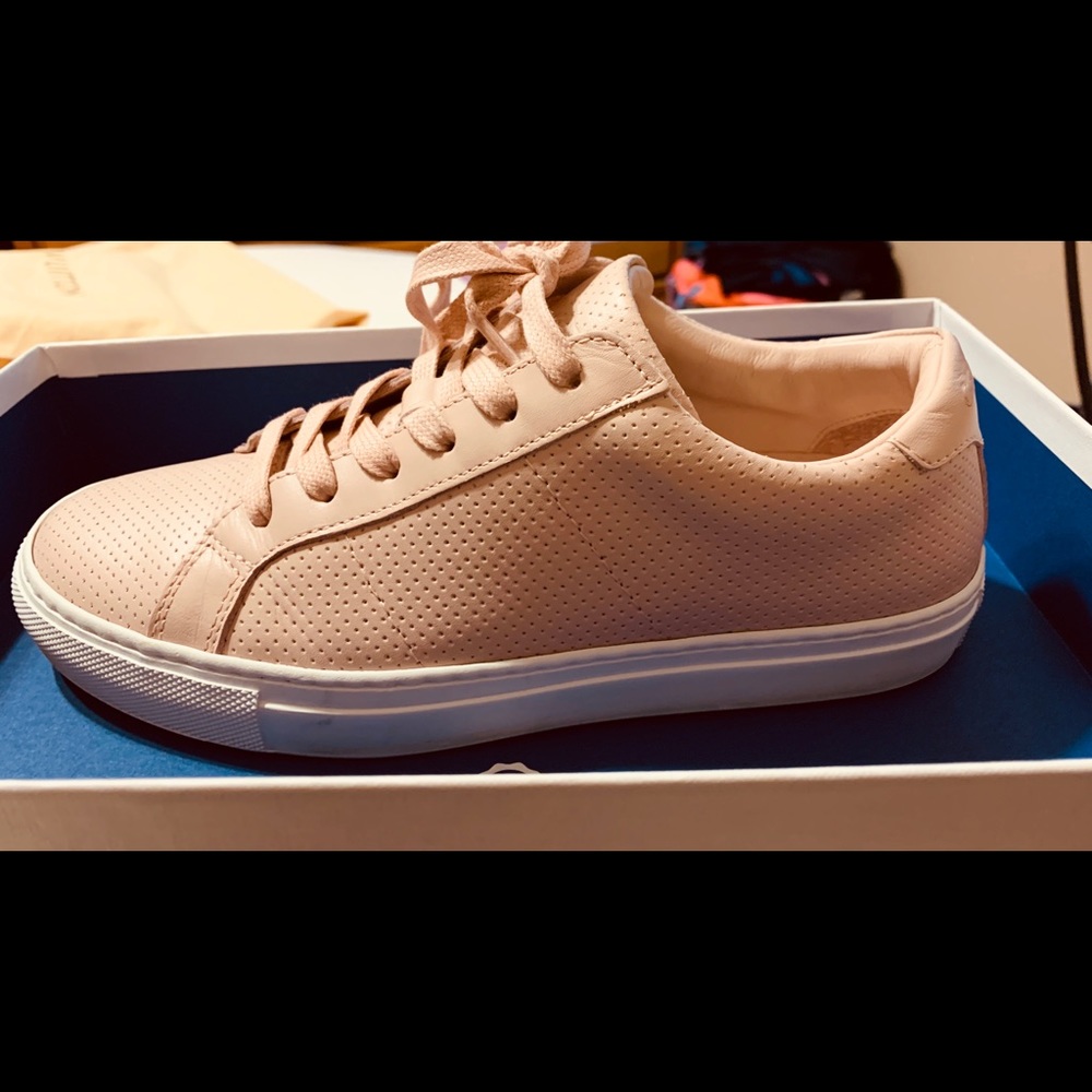 COPY - Greats “The Royale” Blush Perforated